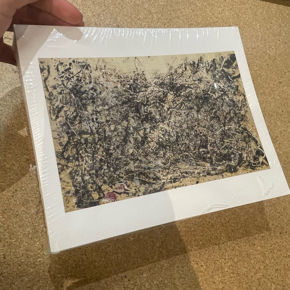 Jackson Pollock x Museum of Modern Art New In Package Pack of 150+ Postcards